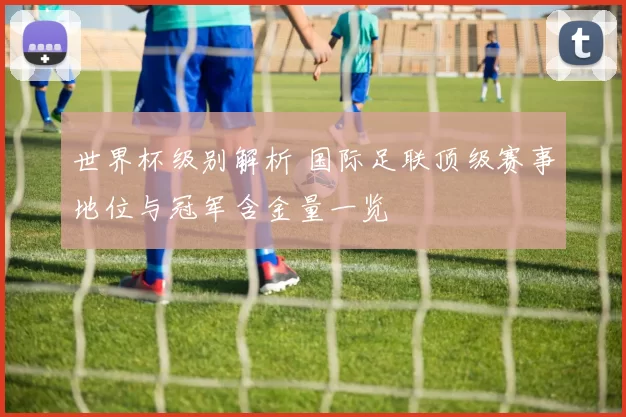 世界杯级别解析 国际足联顶级赛事地位与冠军含金量一览