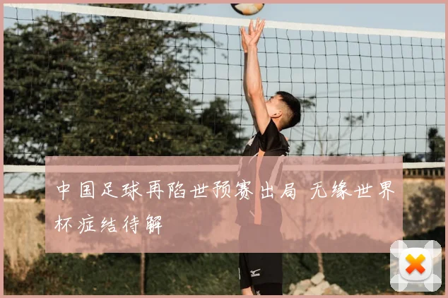 中国足球再陷世预赛出局 无缘世界杯症结待解
